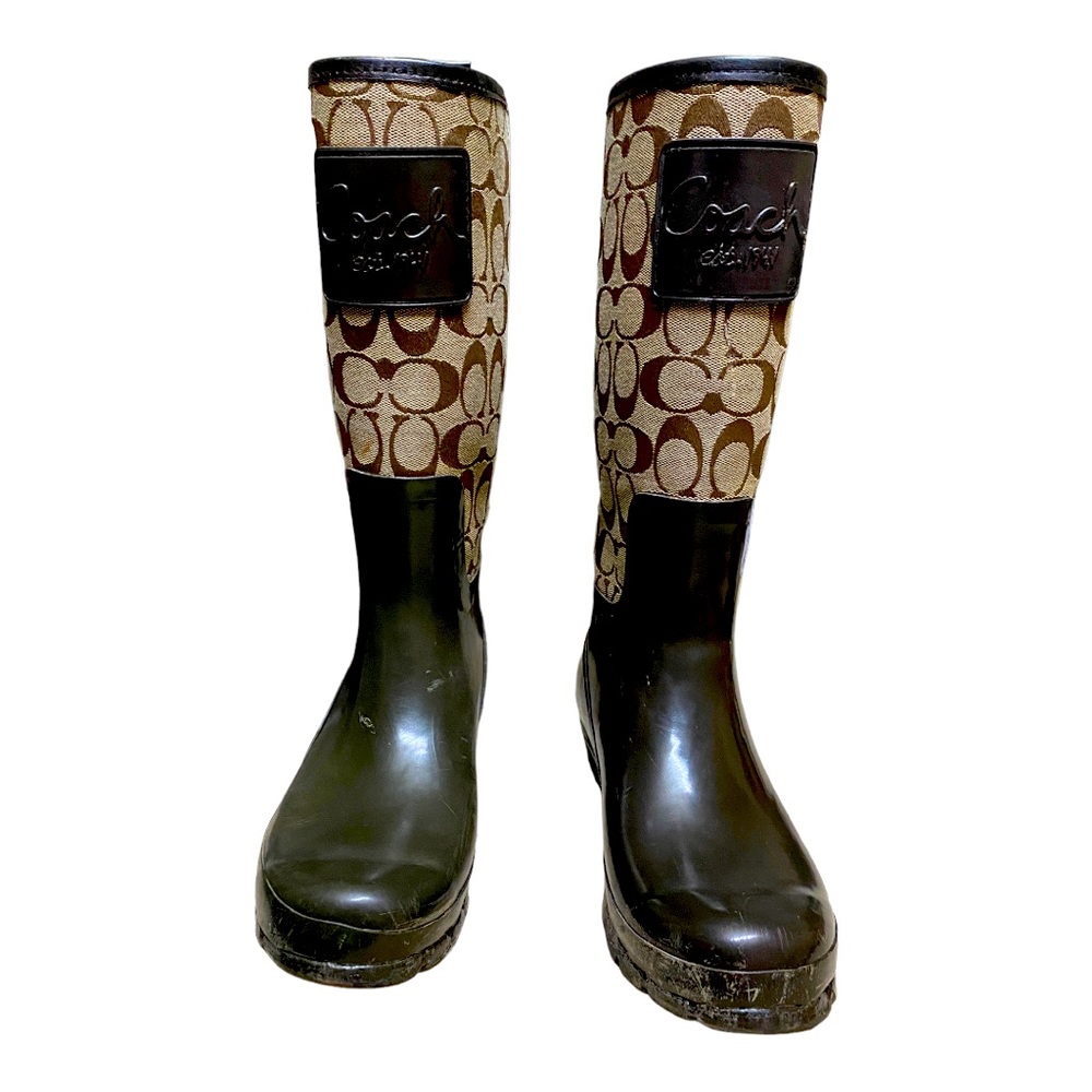 COACH Raining Boots - Picture 1 of 9